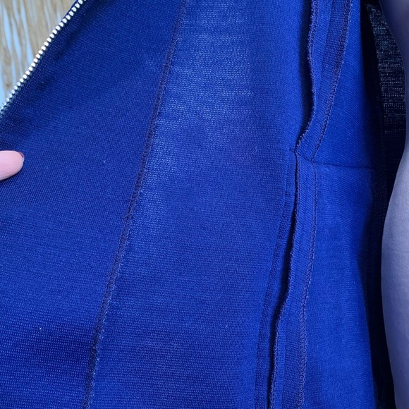 60s/70s Vintage Nautical Anchor Theme Kitschy Wool Blend Jacket - Picture 2 of 6